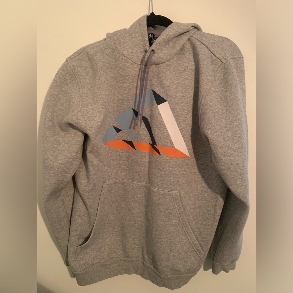 Adidas grey hoodie
